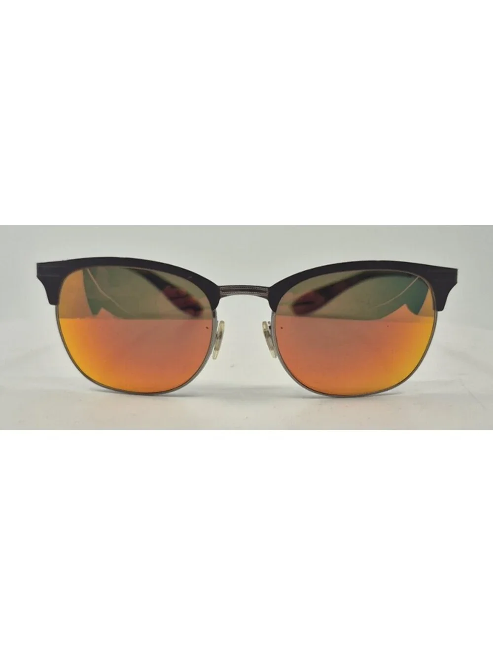 RAY BAN RB3545 9006/A8 Brown Silver Women's Aviator Mirror Sunglasses 53-19-145